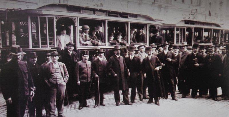 Prvi tramvaji u Novom Sadu